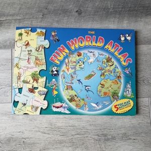 New world atlas puzzle book new